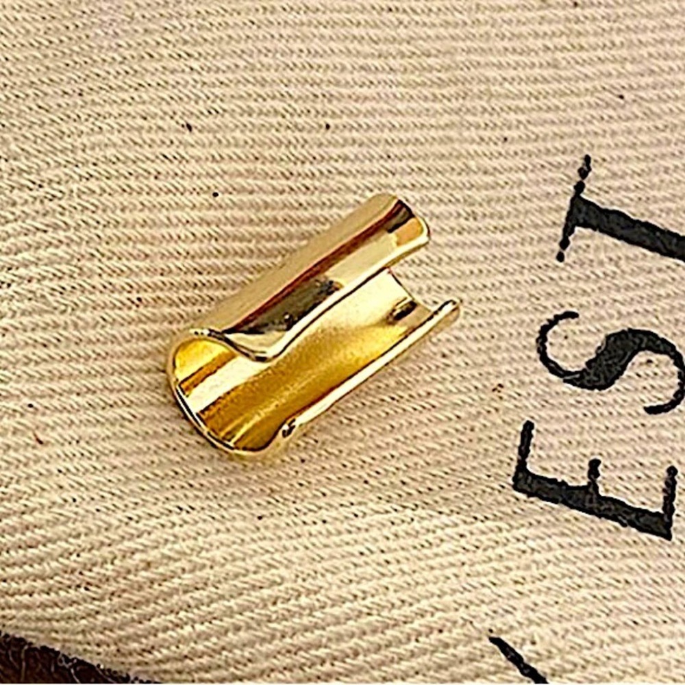 Gold Filled Cuff Minimalist Earrings